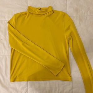 Mustard Long Sleeve Turtle Neck
